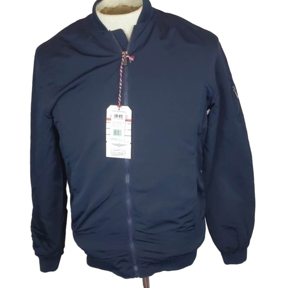Lon nyc across the pond navy jacket size small